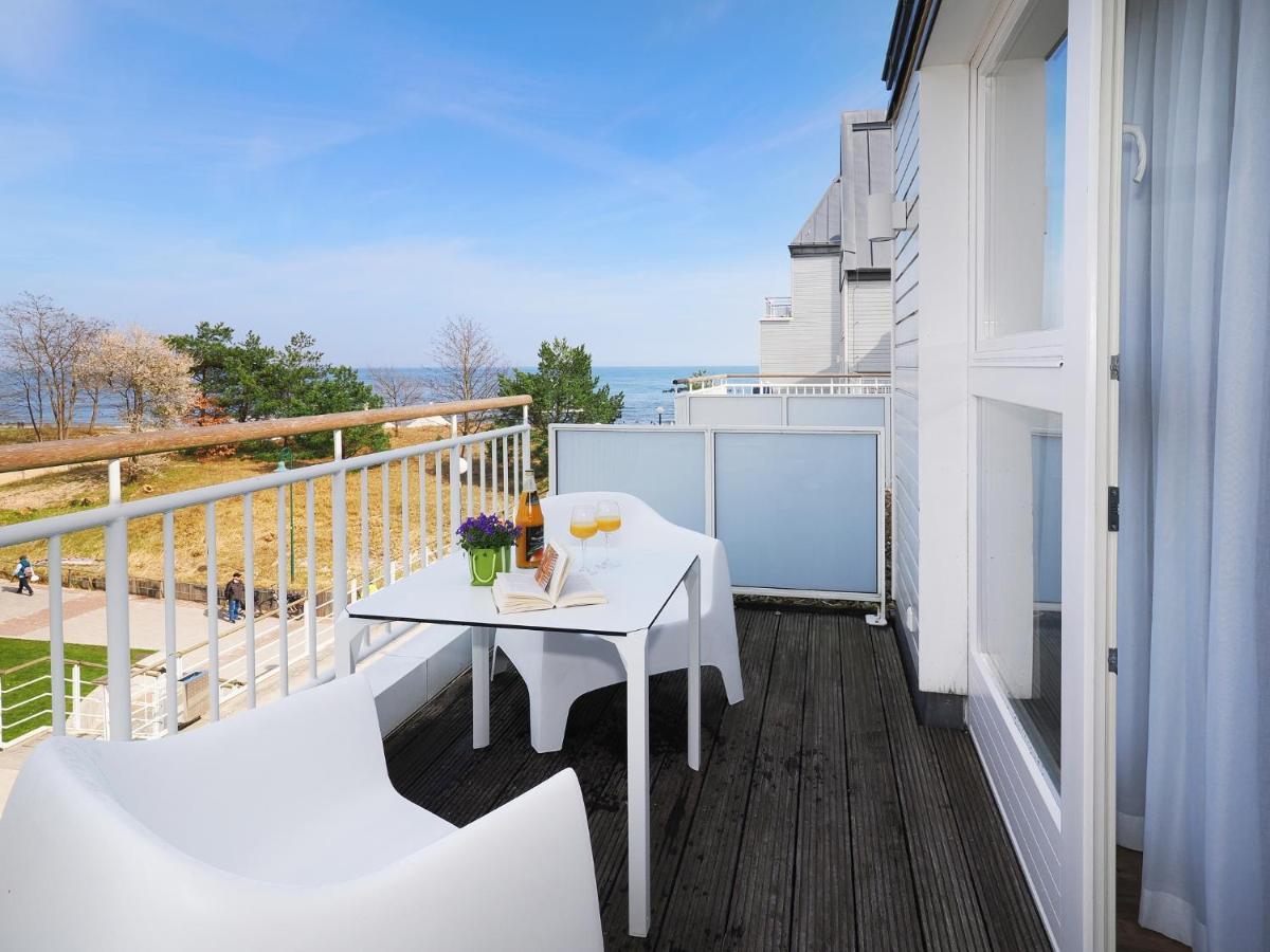 Seebruecke Heringsdorf - 1-Raum-Appartement Mit Balkon S7A エクステリア 写真